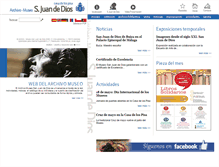 Tablet Screenshot of museosanjuandedios.es